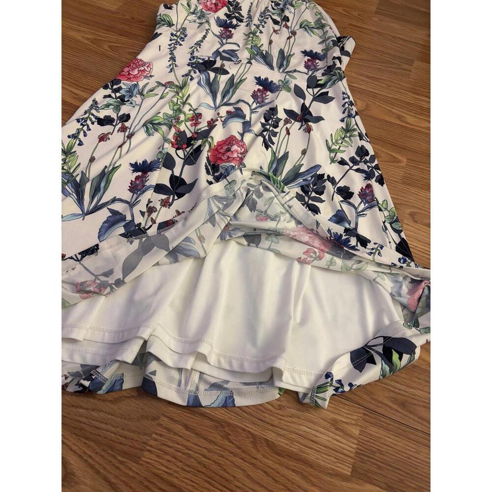 Tommy Hilfiger Halter High Neck Floral Dress Size 8 - Picture 9 of 9